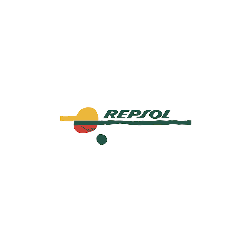 STICKER REPSOL logo 1987/1997 L100 H 30 mm