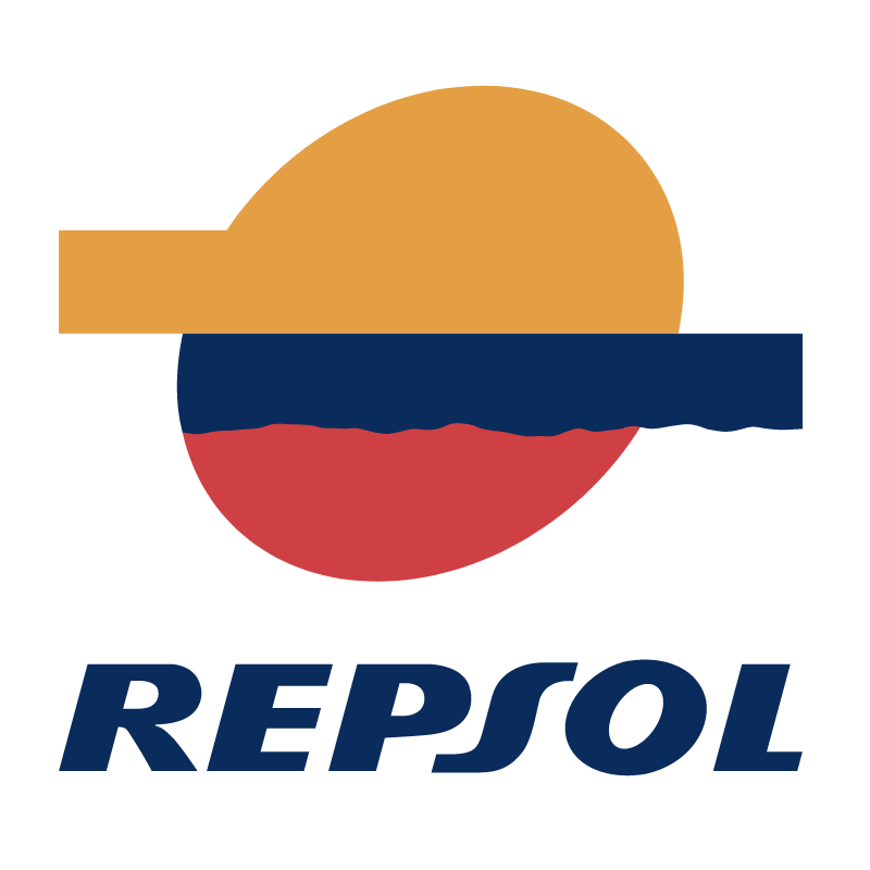 STICKER REPSOL logo 1997/2012 L 100 H 90 mm