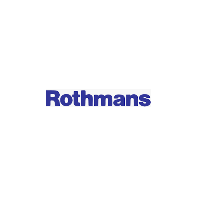 Autocollant ROTHMANS lettres Bleues 1000/160 mm