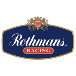 Autocollant ROTHMANS logo racing 140/84 mm*