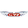 STICKER SALMSON logo L100 H 20 mm