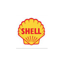 Autocollant SHELL logo 1955  L45/H45mm