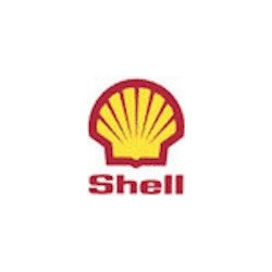 STICKER SHELL logo 1971 L 128 H 156 mm