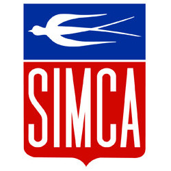 STICKER SIMCA Logo L 85 H...