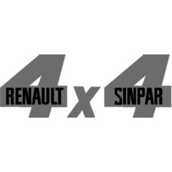 STICKER SINPAR Logo Renault...