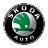 STICKER SKODA-logo 1994 quadri diam 50mm