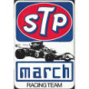 STICKER STP March L 70 H 115 mm