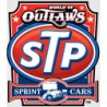 STICKER STP Outlaws L70 H 80 mm