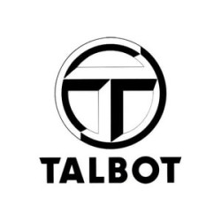 STICKER TALBOT logo-noir L...