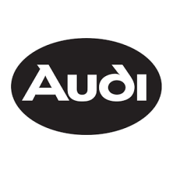 Autocollant AUDI Logo 1978 L 260 H 170 mm