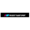 STICKER PEUGEOT TALBOT SPORT pare-soleil noir L 1300 H 200 mm