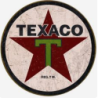 STICKER TEXACO logo T vert diam 50mm