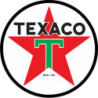 STICKER TEXACO Logo 1913 diam 50 mm