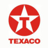 STICKER TEXACO logo 1981  L 105 H 130 mm