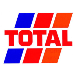 STICKER TOTAL logo 1982  L...