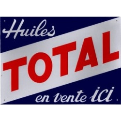 STICKER TOTAL huiles total...