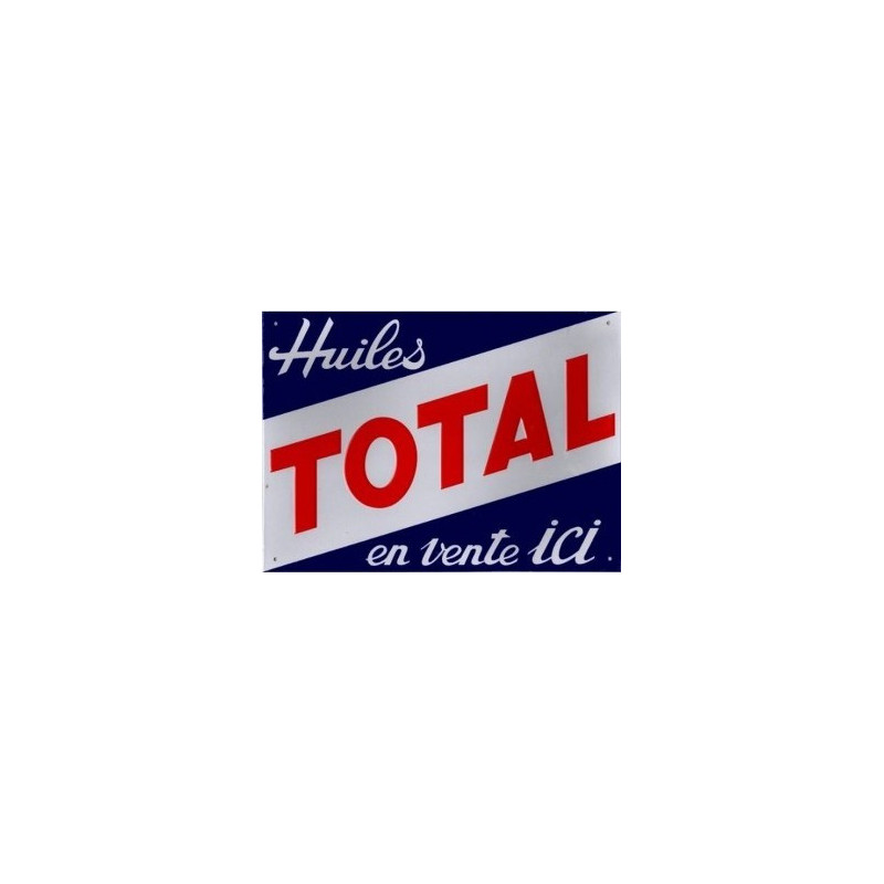 STICKER TOTAL huiles total en vente ici L 150 H 110 mm