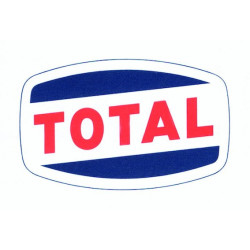 STICKER TOTAL logo 1963  L...