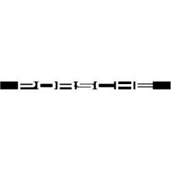 STICKER PORSCHE logo...