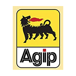 Autocollant AGIP vertical L...