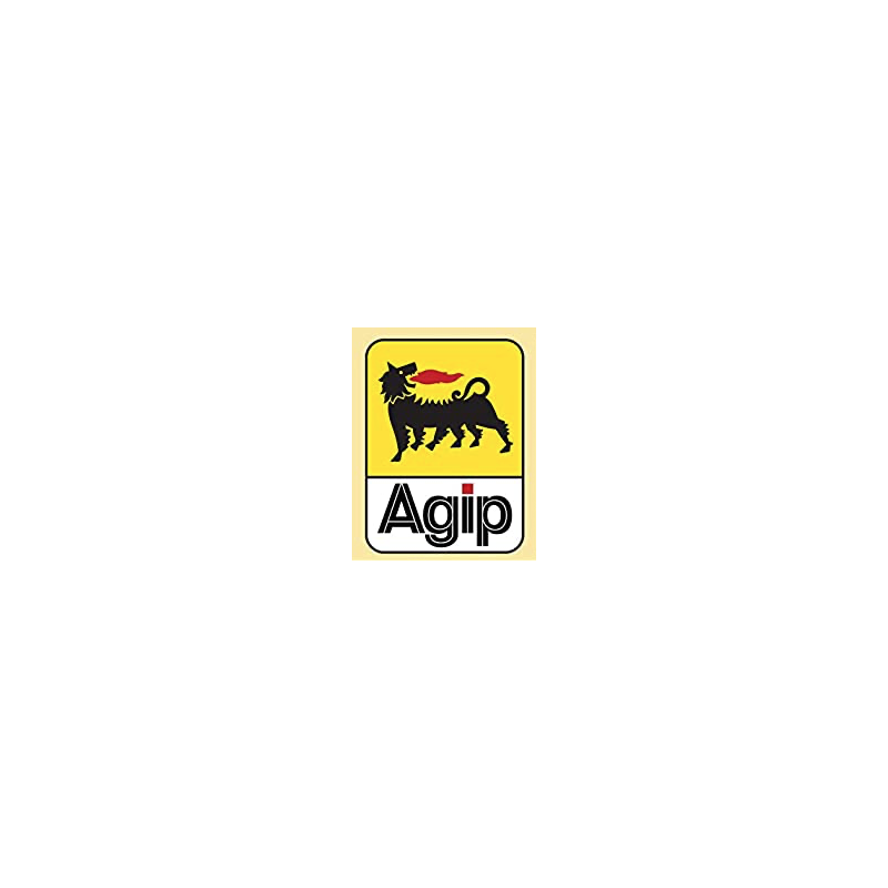 STICKER AGIP vertical L 55 H 75 mm