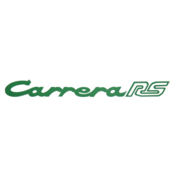 STICKER PORSCHE logo carrera rs vert  L 1000 H 100 mm