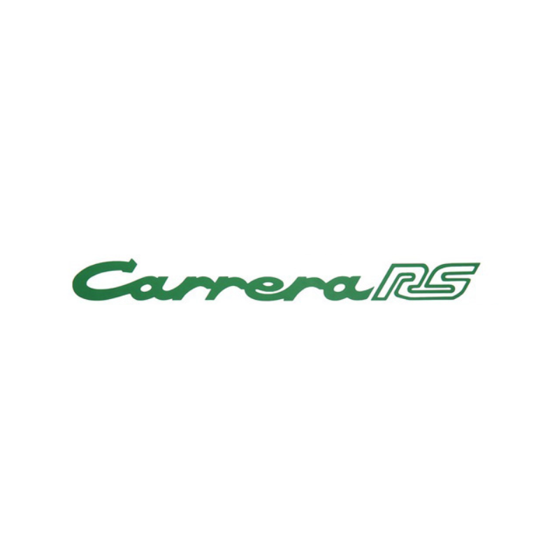 STICKER PORSCHE logo carrera rs vert  L 1000 H 100 mm