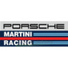 STICKER PORSCHE martini racing H L 100 H 40 mm