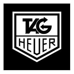 STICKER TAG HEUER logo noir...