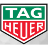 STICKER TAG HEUER logo vert rouge L 64 H 55 mm