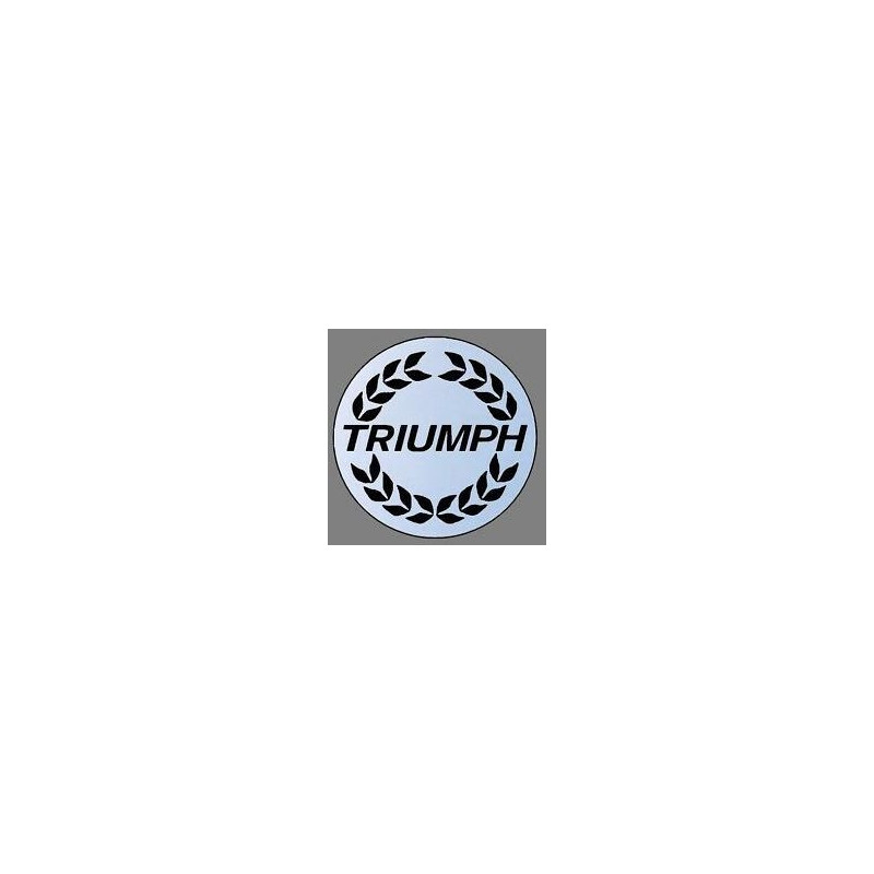 STICKER TRIUMPH centre roue diam  50 mm