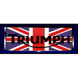 STICKER TRIUMPH logo union...