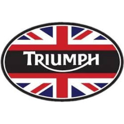 STICKER TRIUMPH logo union...