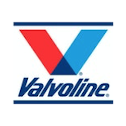 STICKER VALVOLINE logo 1987 L 100 H 80 mm