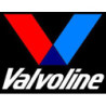 STICKER VALVOLINE logo fond noir L 100 H 80 mm