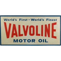 Autocollant VALVOLINE...