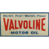 Autocollant VALVOLINE wordls first  L 100 H 50 mm