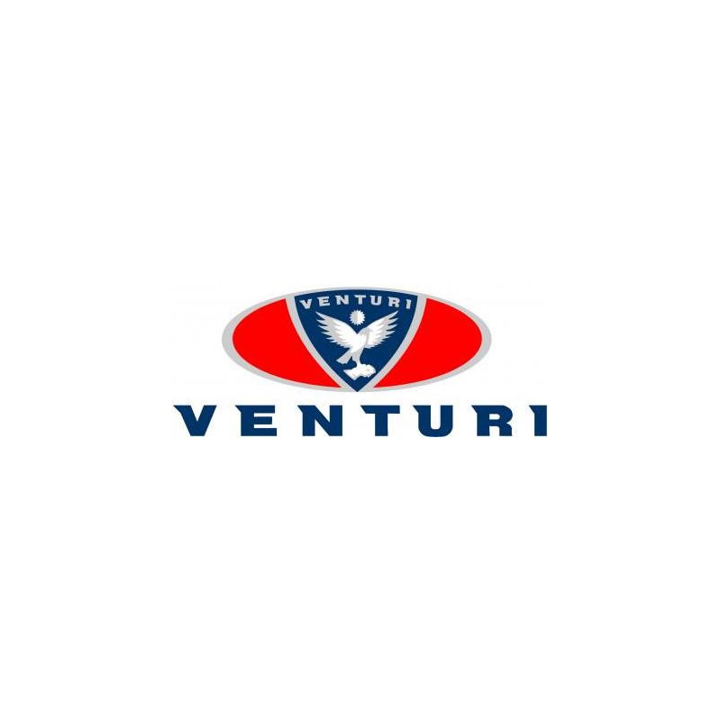 STICKER VENTURI logo rectangle  L 100 H 40mm