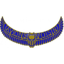 STICKER VOISIN avions logo...