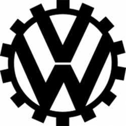 STICKER VOLKSWAGEN logo 1939 diam 50mm