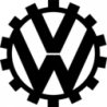 STICKER VOLKSWAGEN logo 1939 diam 50mm