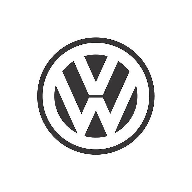 STICKER VOLKSWAGEN logo 1945 diam 50mm