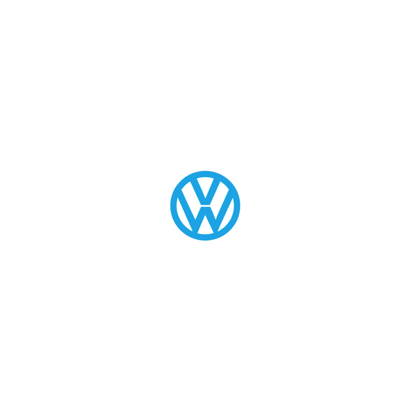 STICKER VOLKSWAGEN logo 1967 diam 50mm