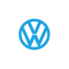 STICKER VOLKSWAGEN logo 1967 diam 50mm