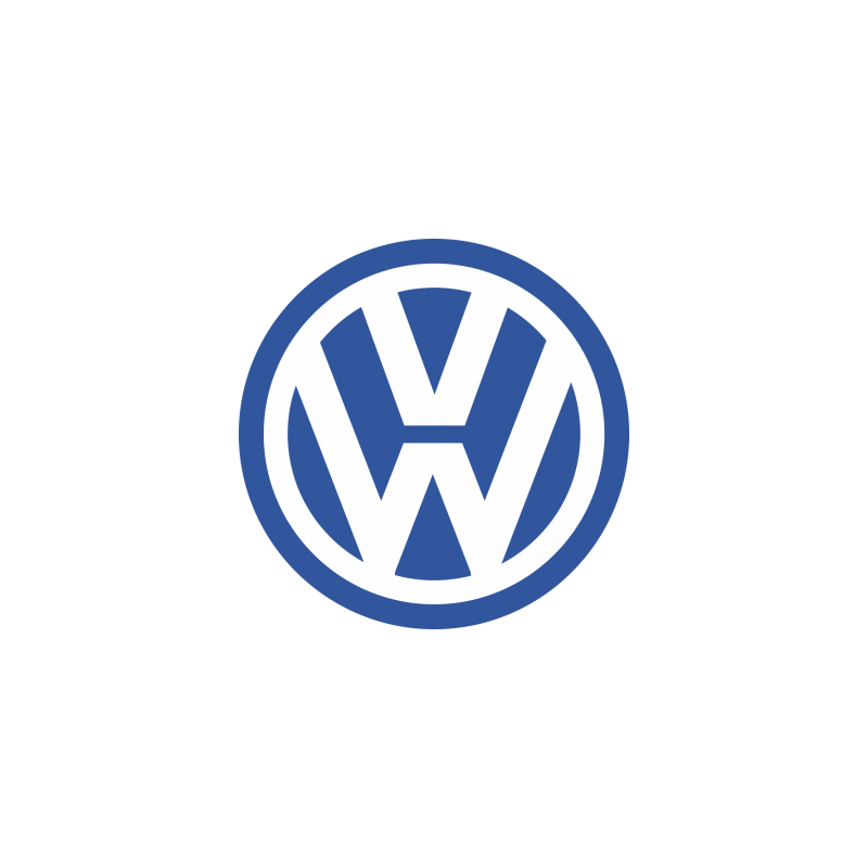 Autocollant VOLKSWAGEN logo 2000 diam 50mm