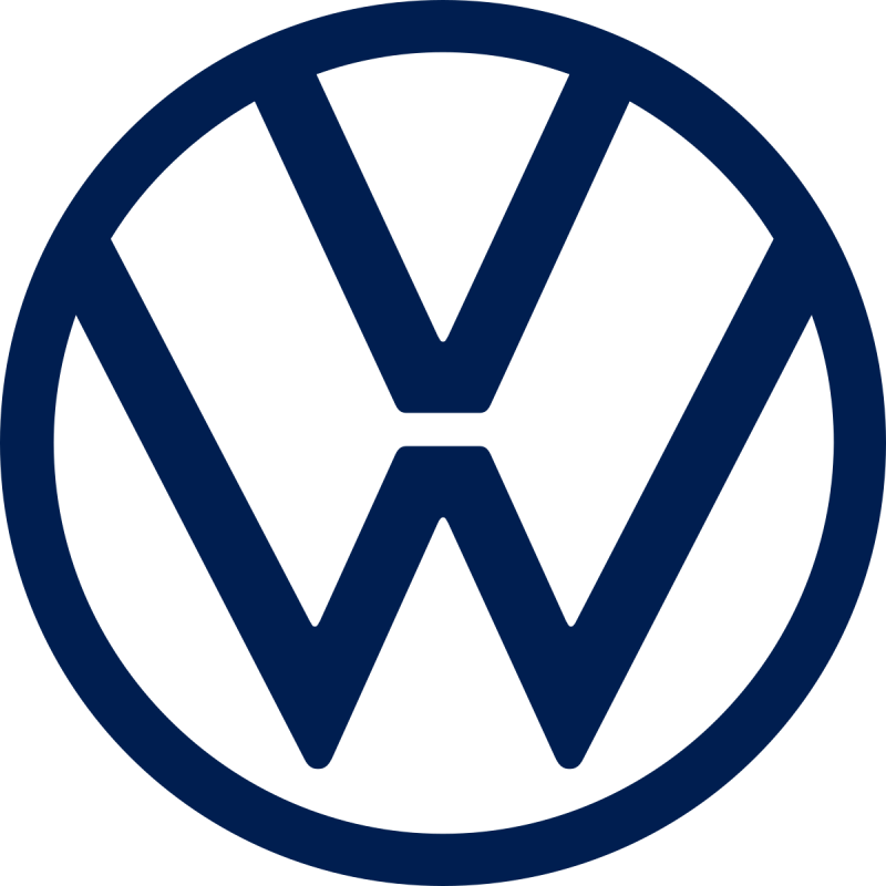 STICKER VOLKSWAGEN logo 2019 diam 50mm