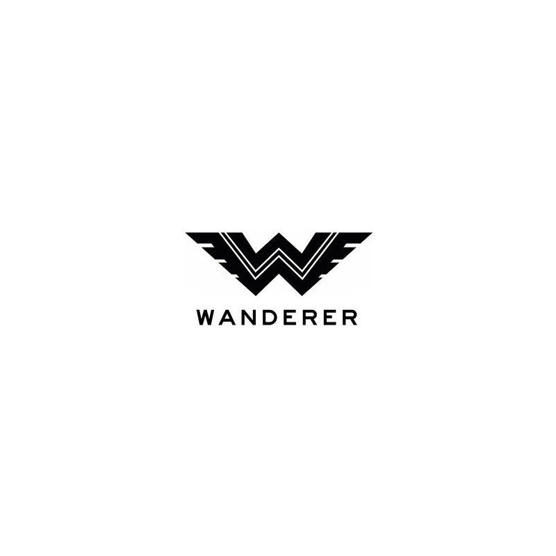 STICKER WANDERER logo 1920 L 50 h 25 mm