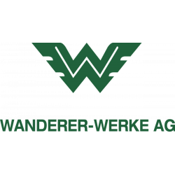 STICKER WANDERER Werke AG Logo vert L 100 H 50 mm