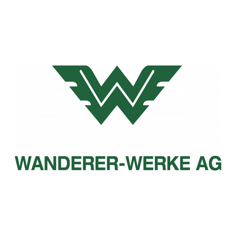 STICKER WANDERER Werke AG Logo vert L 100 H 50 mm