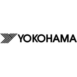 STICKER YOKOHAMA logo noir...